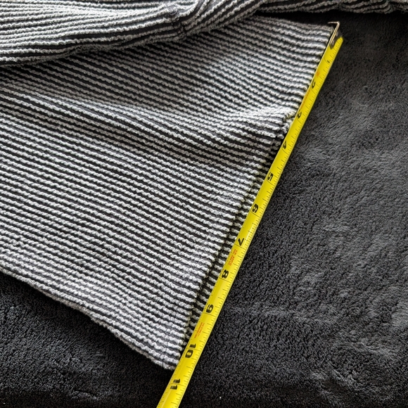 Ribbed Grey Black Cami Pant Wide Leg Jumpsuit Loungewear Elevated Basic Sz Large - Picture 9 of 14